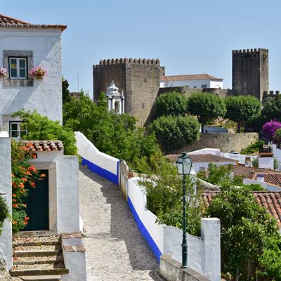 オビドスはポルトガルの中で最も美しいと言われる街の一つ