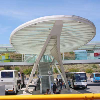 bus station at Estação do Oriente