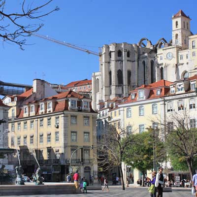 ساحة روسيو، قلب مدينة لشبونة
