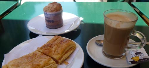 Portuguese breakfast