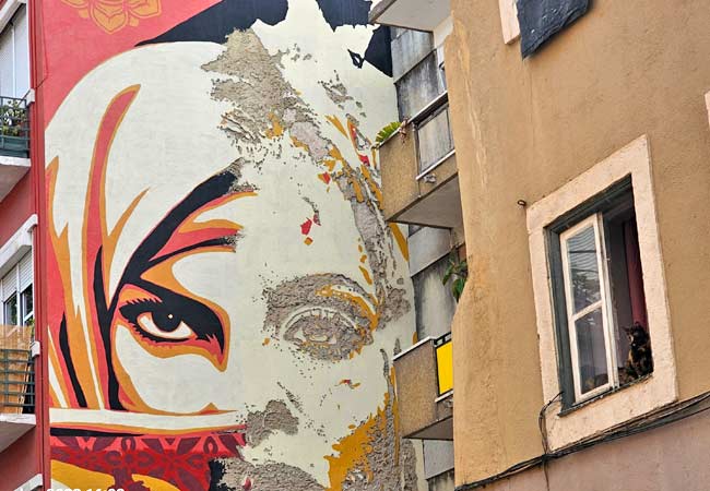 Half Baked Shepard Fairey and Vhils