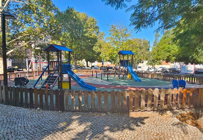 children's play area Jardim do Príncipe Real
