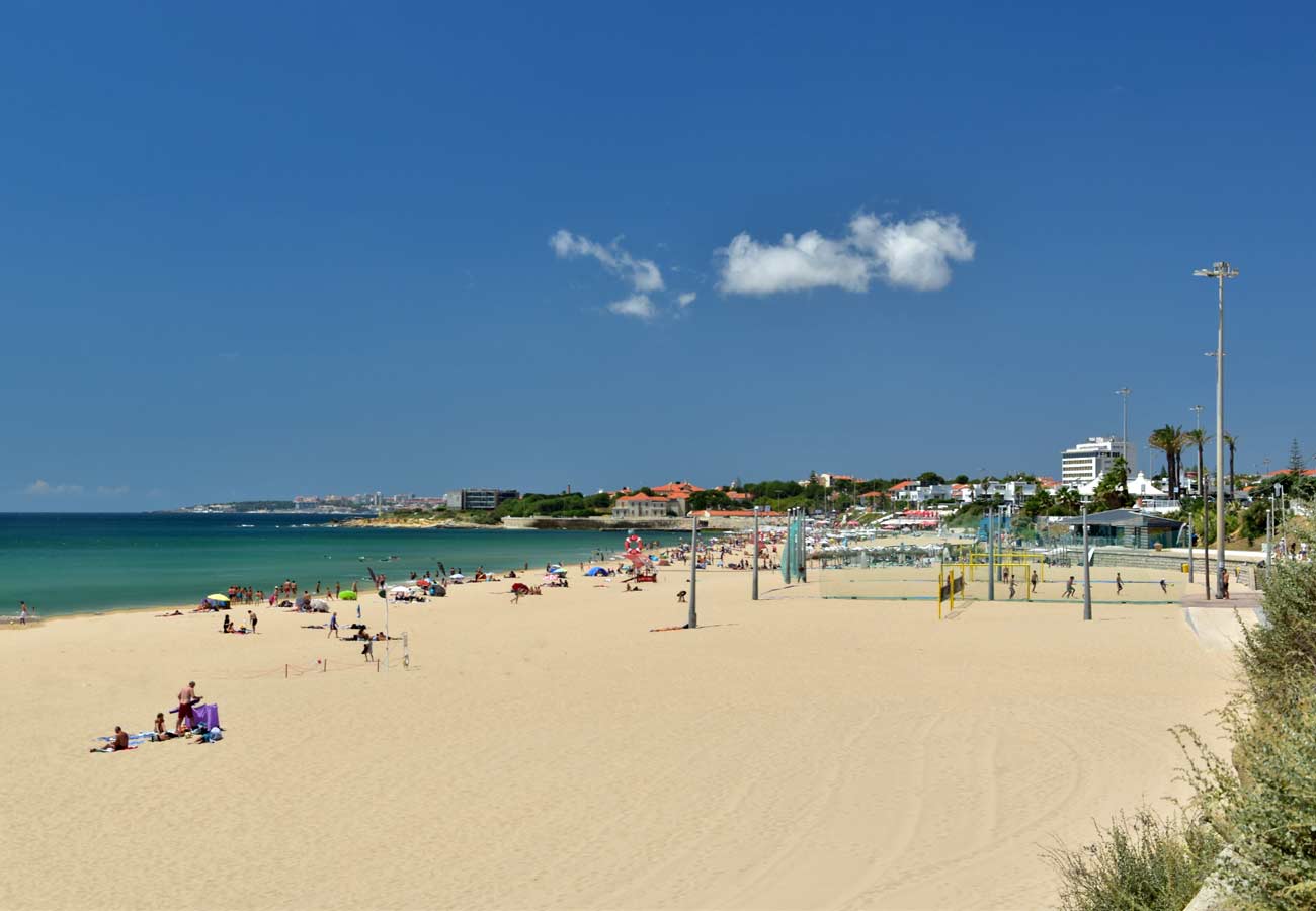 Praia de Carcavelos Lissabon Strand