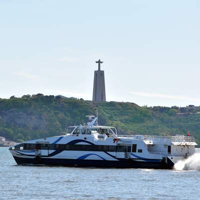 lisbon ferry catamarans