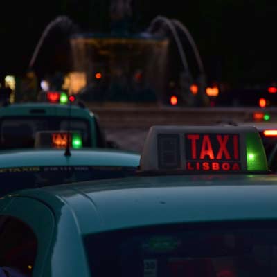 Такси в Лиссабоне 