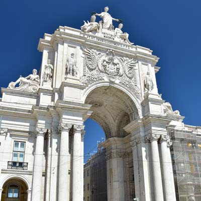 The Arco da Rua Augusta lisbon