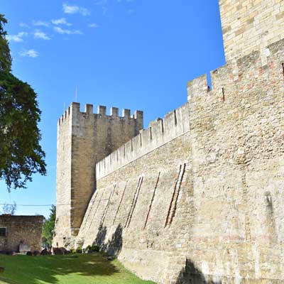Castelo de São Jorge lisboa château