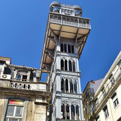 Elevador de Santa Justa Lissabon