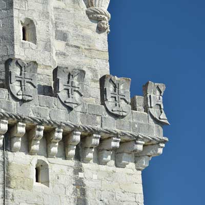 Christusorden verziert Torre de Belem 