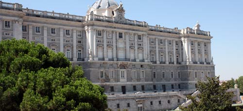 royal palace of Madrid
