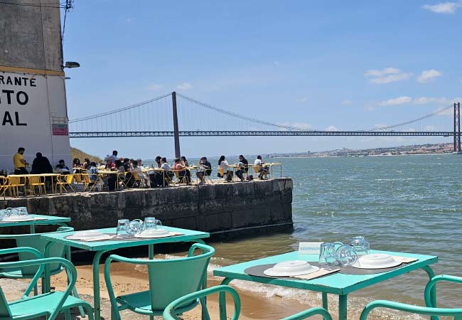 Le restaurant Ponto Final 