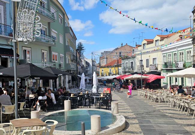 Rua Cândido dos Reis Cacilhas