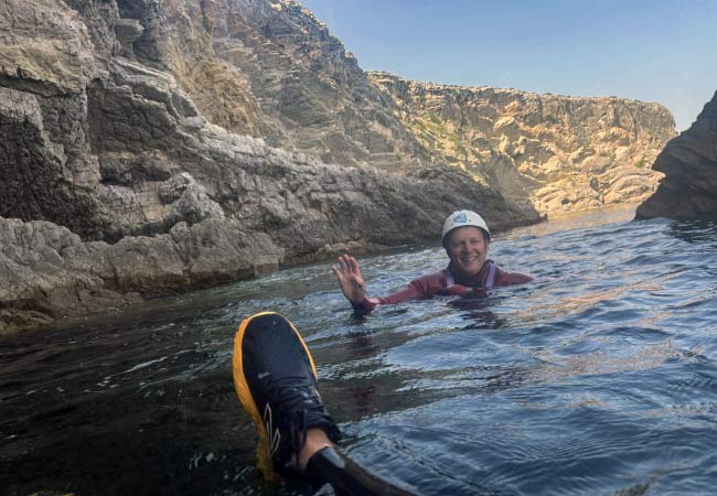 Coasteering près de Sesimbra
