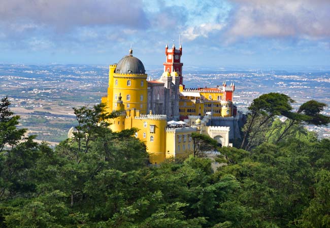 Le Palácio Nacional da Pena à Sintra