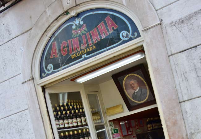 A Ginjinha bar  Lissabon