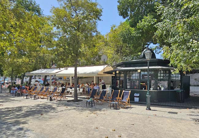 Miradouro bar kioks São Pedro de Alcântara