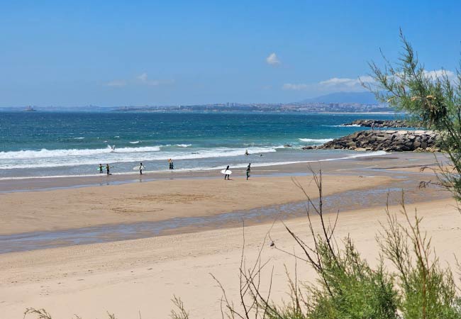 Coast da Caprica surfing beach