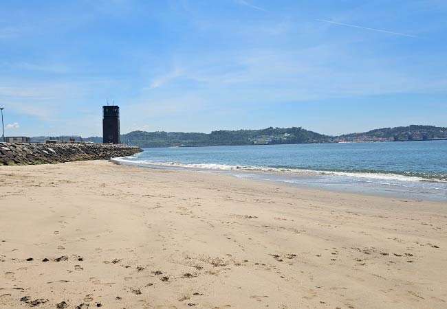 Praia do Dafundo beach