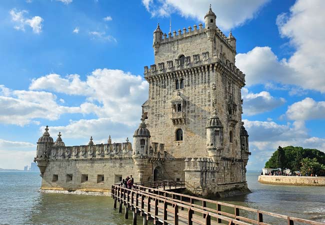 Die Festung Torre de Belem
