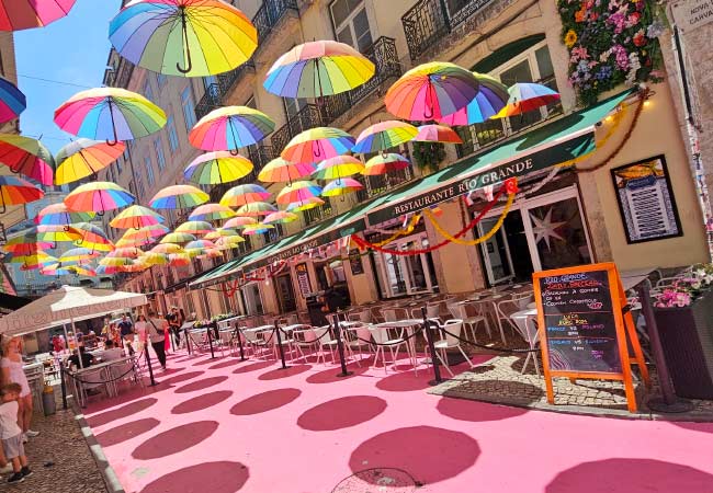 Pink Street Lisbona