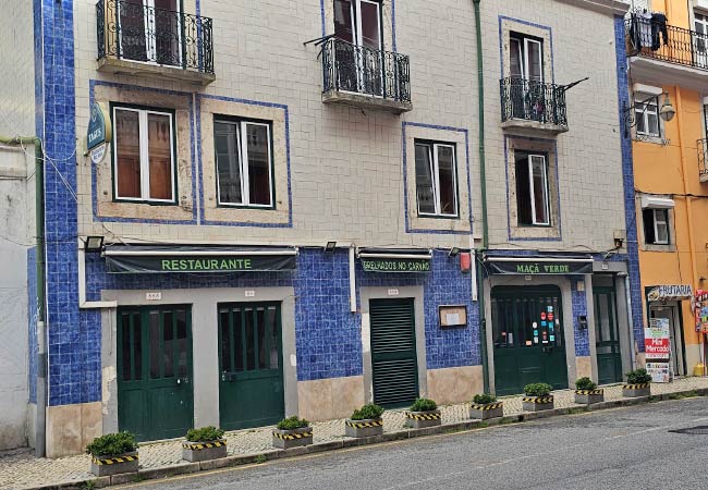 Maçã Verde tasca Lisbona