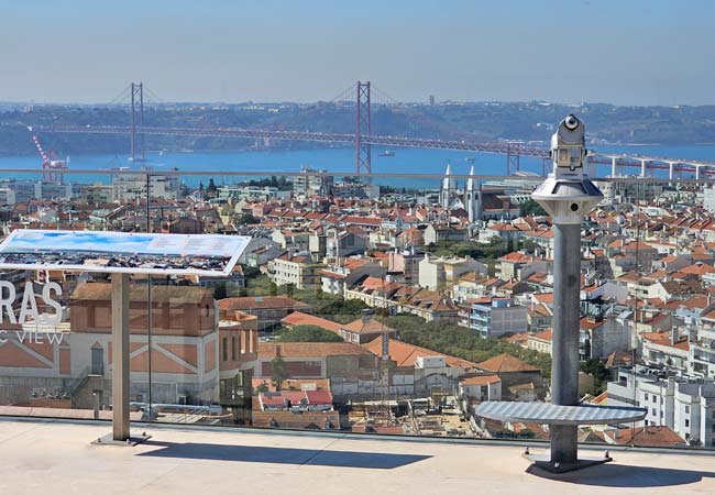 Le point de vue Amoreiras Lisbonne