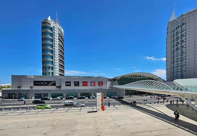 Oriente station Vasco da Gama shopping centre 