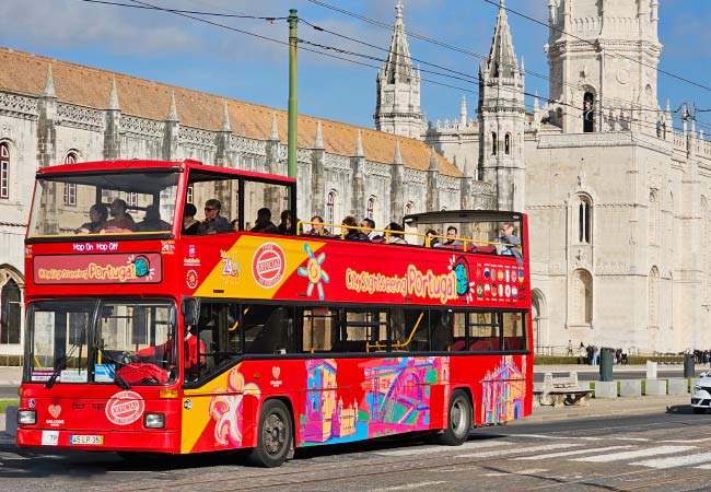 City-Sightseeing tour bus Lisbon