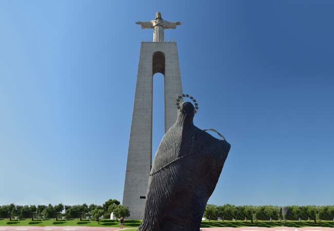 Christusstatue Cristo Rei Lissabon