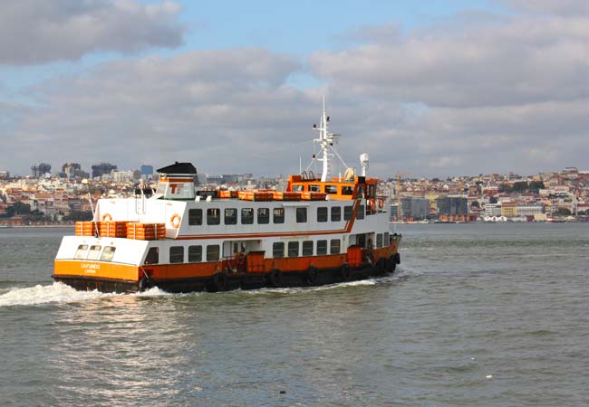 The Lisbon to Cacilhas ferry