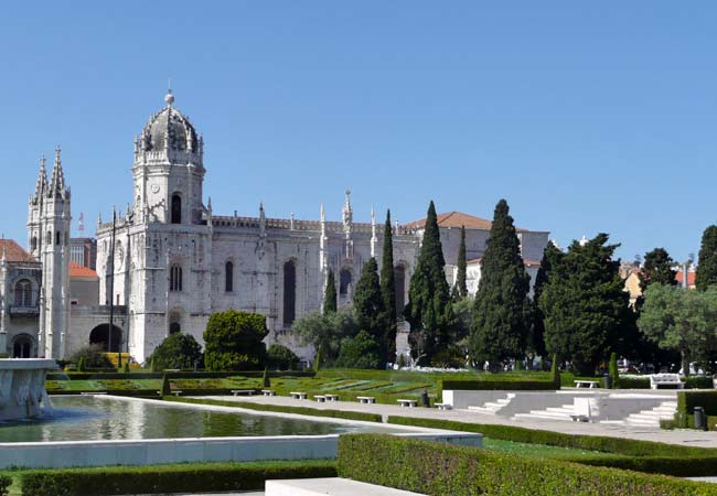 Jardim da Praça do Império Lisbona