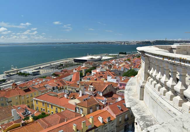 Panteão Nacional view Lizbona