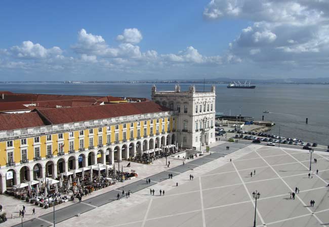 Praça do Comercio Lisbona