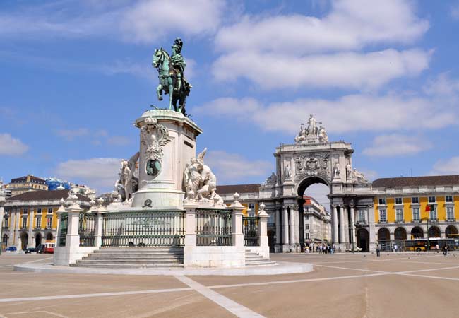 Praça do Comércio Lisbona