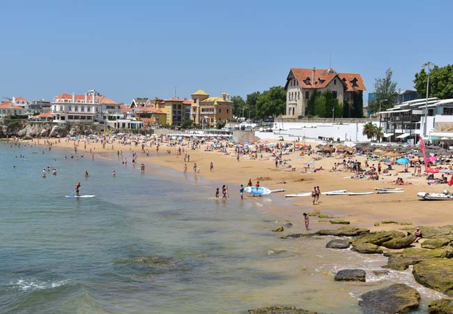 Cascais beach portugal