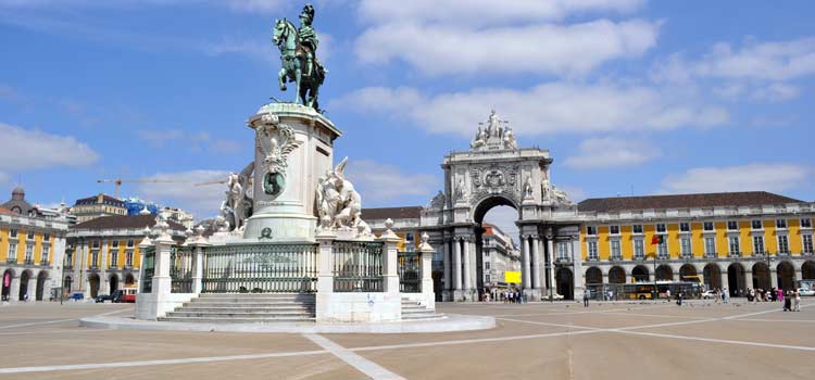 Praça do Comércio Lissabon